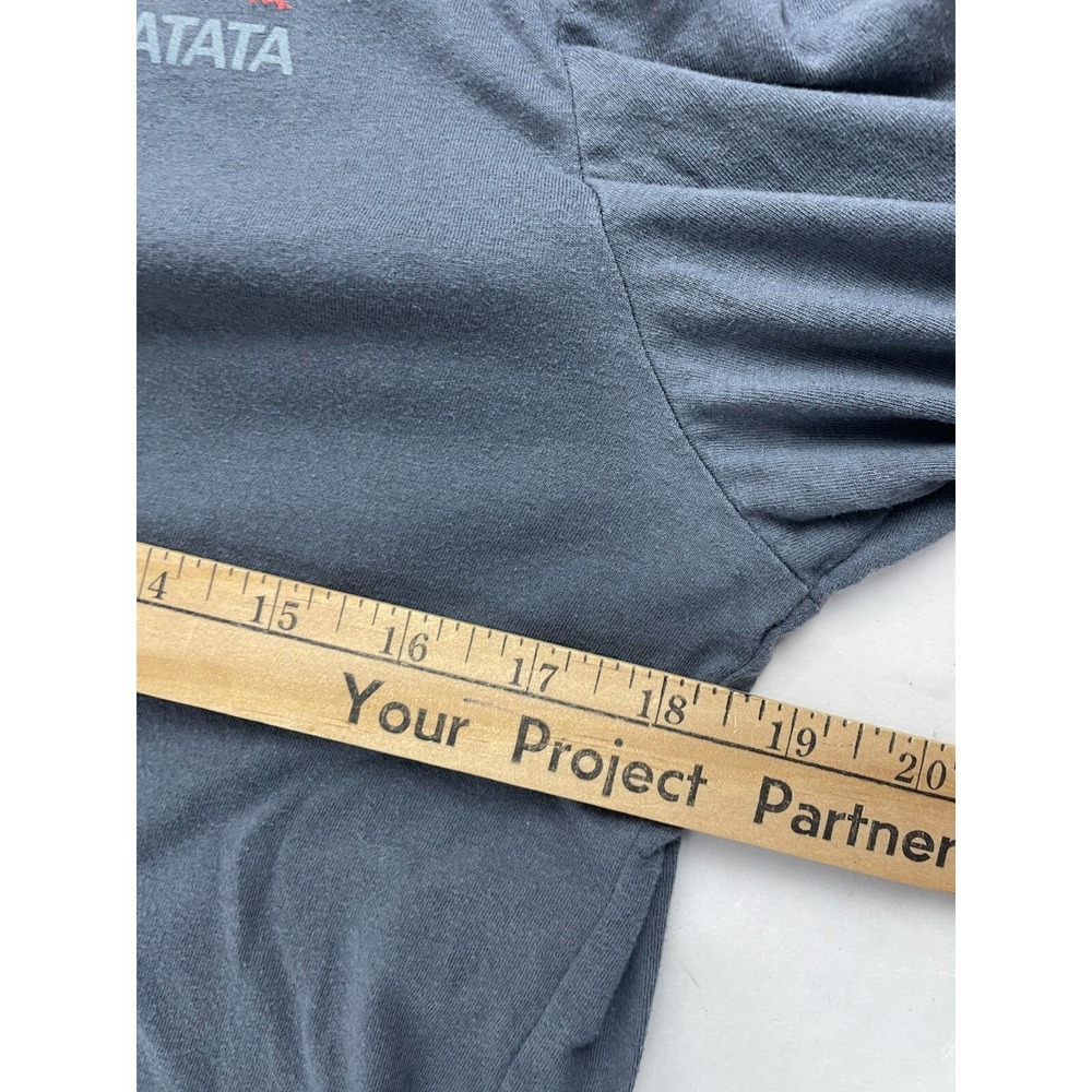 Disney Shirt Men's Size Small Gray Crewneck *Lion King HAKUNAMATATA* Long Sleeve - Picture 5 of 7